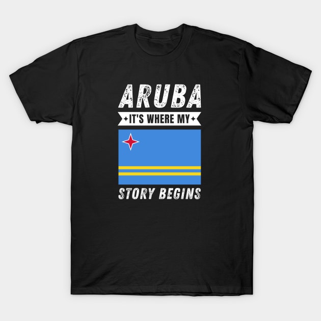 Aruba T-Shirt by footballomatic